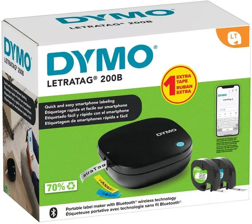 Etiķešu printeris Dymo LetraTag 200B Photo 6