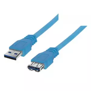 shiverpeaks USB 3.0, 1.8m USB кабель 1,8 m USB 3.2 Gen 1 (3.1 Gen 1) USB A Синий