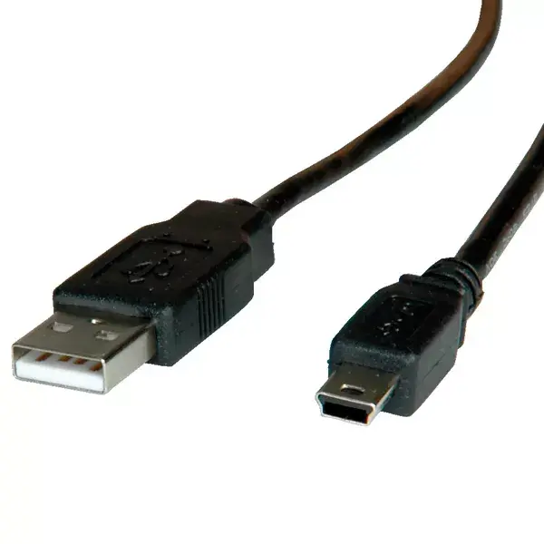 USB 2.0 Kabeļi ROLINE Tips A - 5-Pin Mini Photo 2