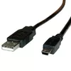 USB 2.0 Kabeļi ROLINE Tips A - 5-Pin Mini Photo 2