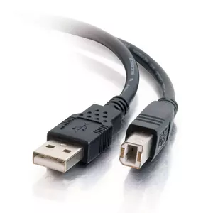 USB 2.0 A/B Cable C2G 81566 Black 2m