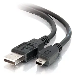 C2G USB 2.0 A to Mini-b Cable 1 m Black Male to Male
