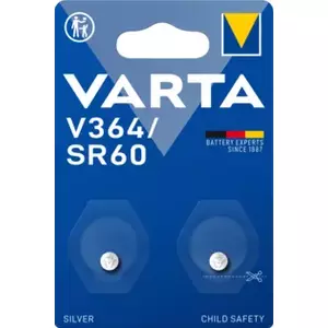 Одноразовая батарея Varta V364 SR60 2.15mm 6.8mm 0.31g
