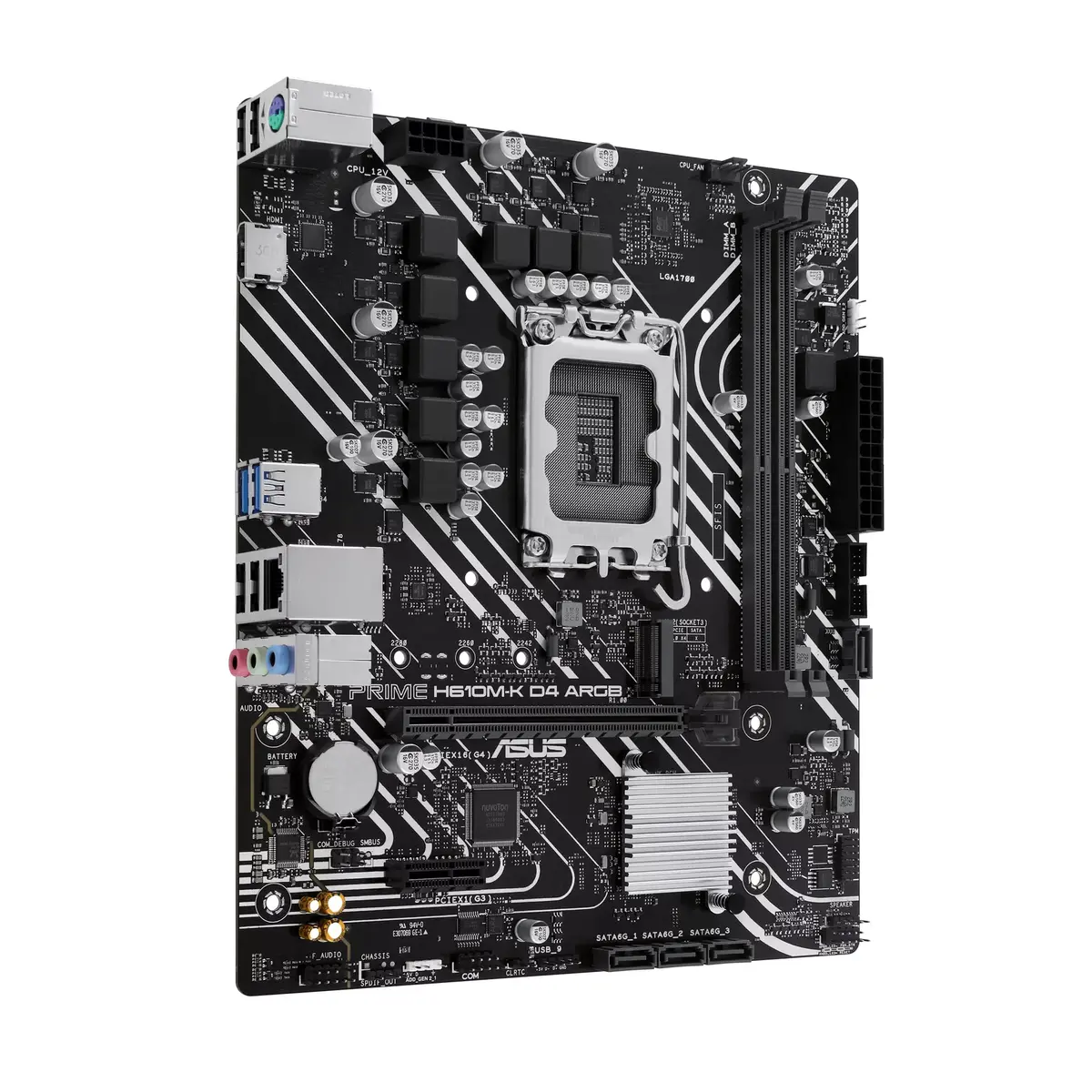 Pamatplate ASUS PRIME H610M-K D4 ARGB, 90MB1HN0-M0EAY0 Photo 3