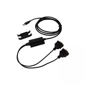 Serial Cable EXSYS EX-1322 Black 1.8 m 1x USB 2.0 2x RS-232