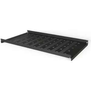 Stationary shelf SCHROFF FACHBODEN STAT.600B1100T 7021 — load capacity 600 kg
