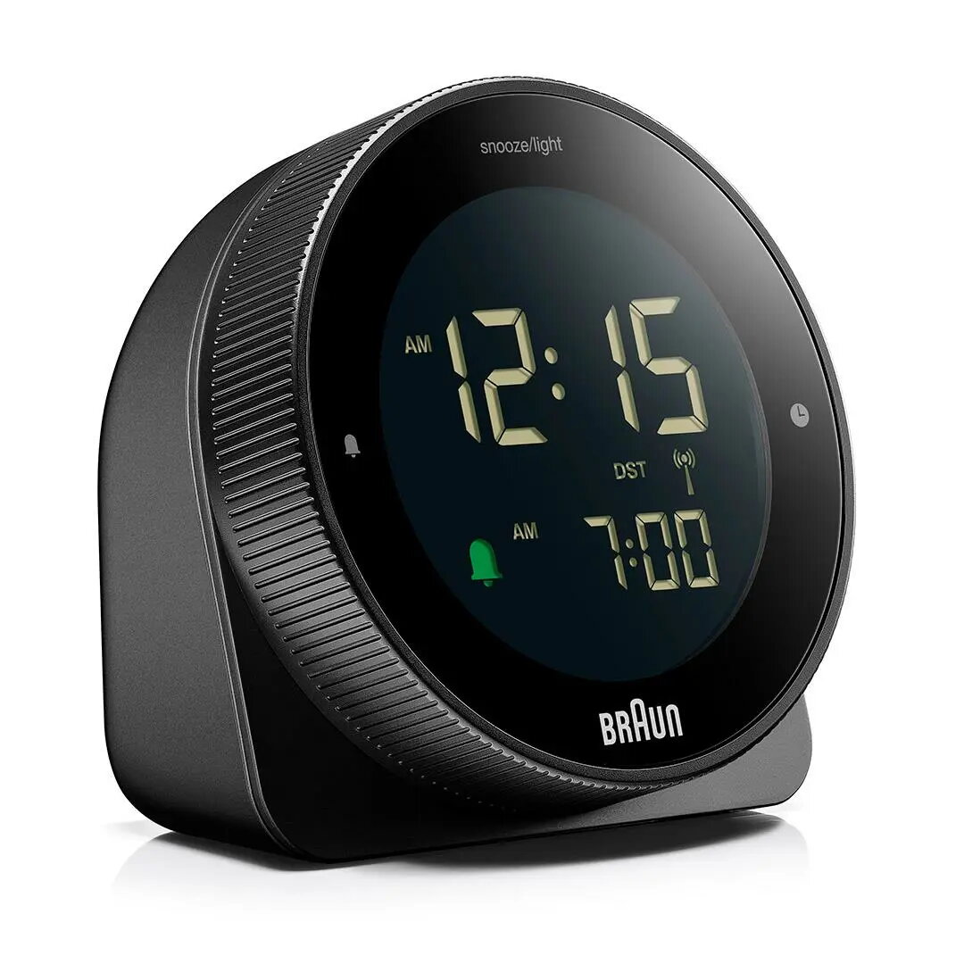 Braun BC24B-DCF Radio vadāms pulkstenis Taisnstūris