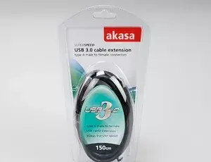 USB 3.0 kabelis Akasa AK-CBUB02-15BK Photo 4