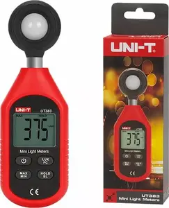 Light Meter Unit UT383 Mini Compact Design, portable lux meter for illuminance measurement