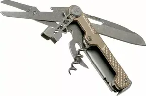Pocket Knife Victorinox Gerber Gear Armbar Cork – compact multi-tool, keyring-sized, stainless steel