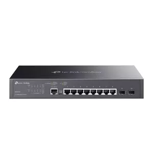 TP-Link Omada SG3210 tīkla pārslēgs Vadīts L2/L3 Gigabit Ethernet (10/100/1000) 1U Melns