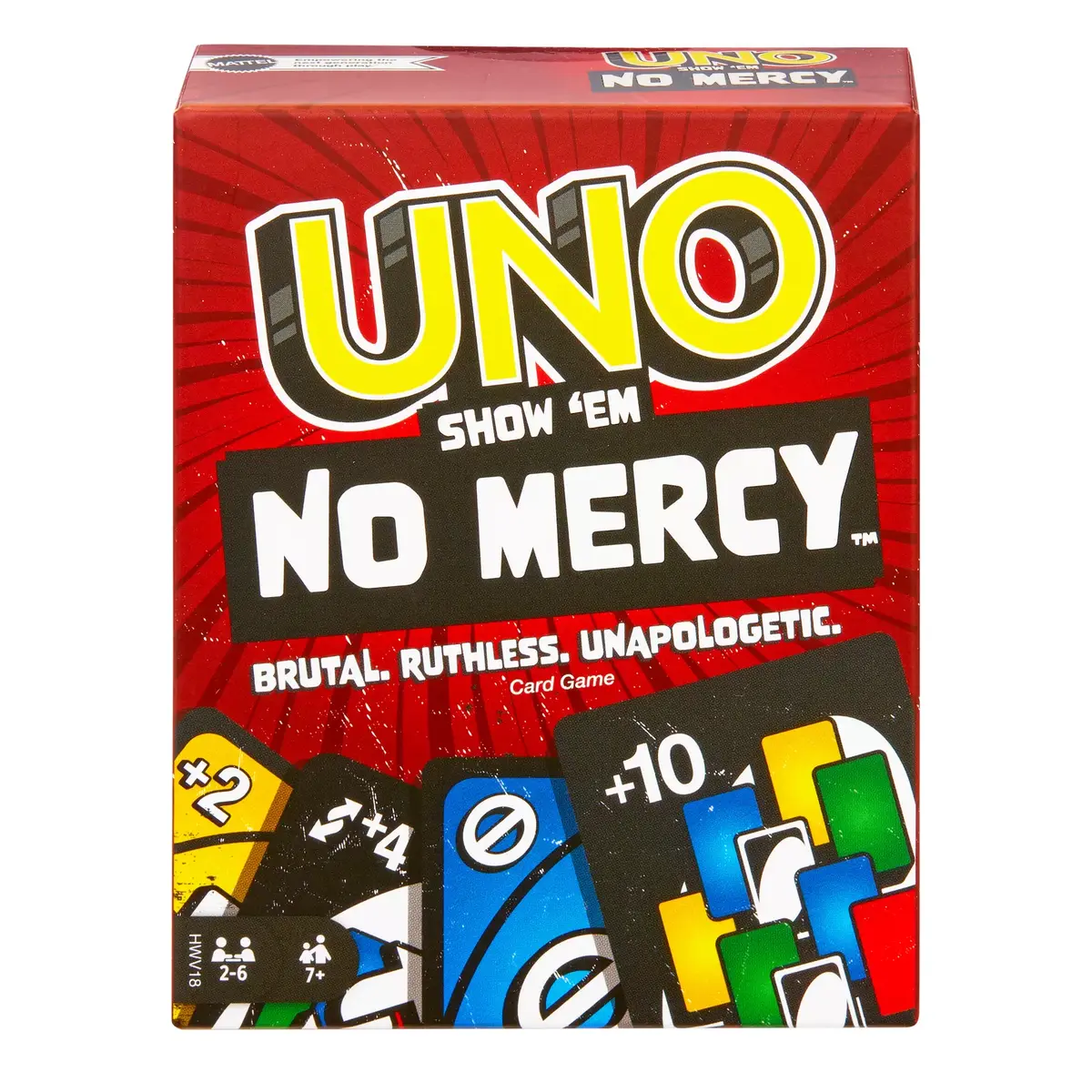 Kāršu spēle MATTEL UNO Show 'em No Mercy Photo 8