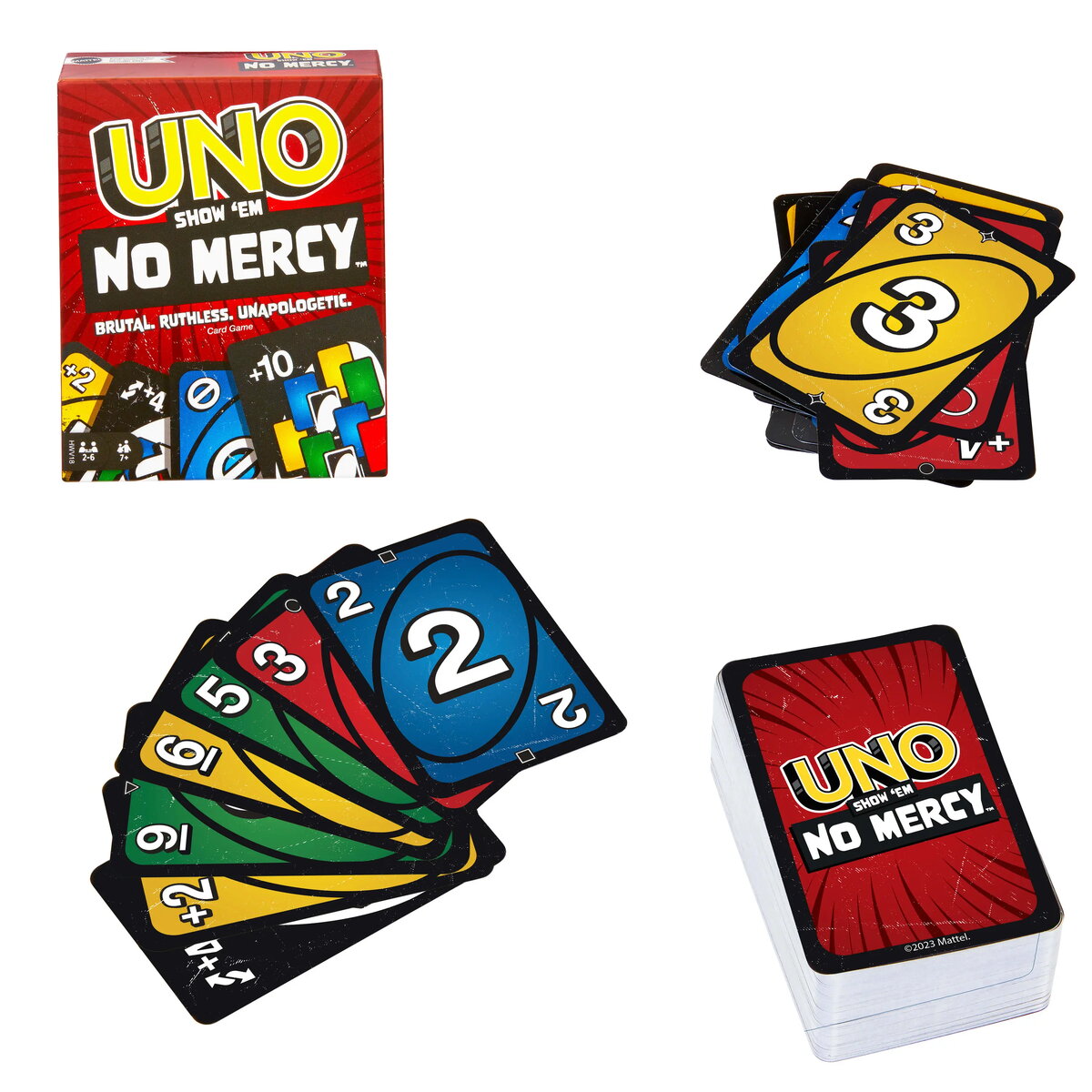 Mattel Games Kāršu spēle UNO Show