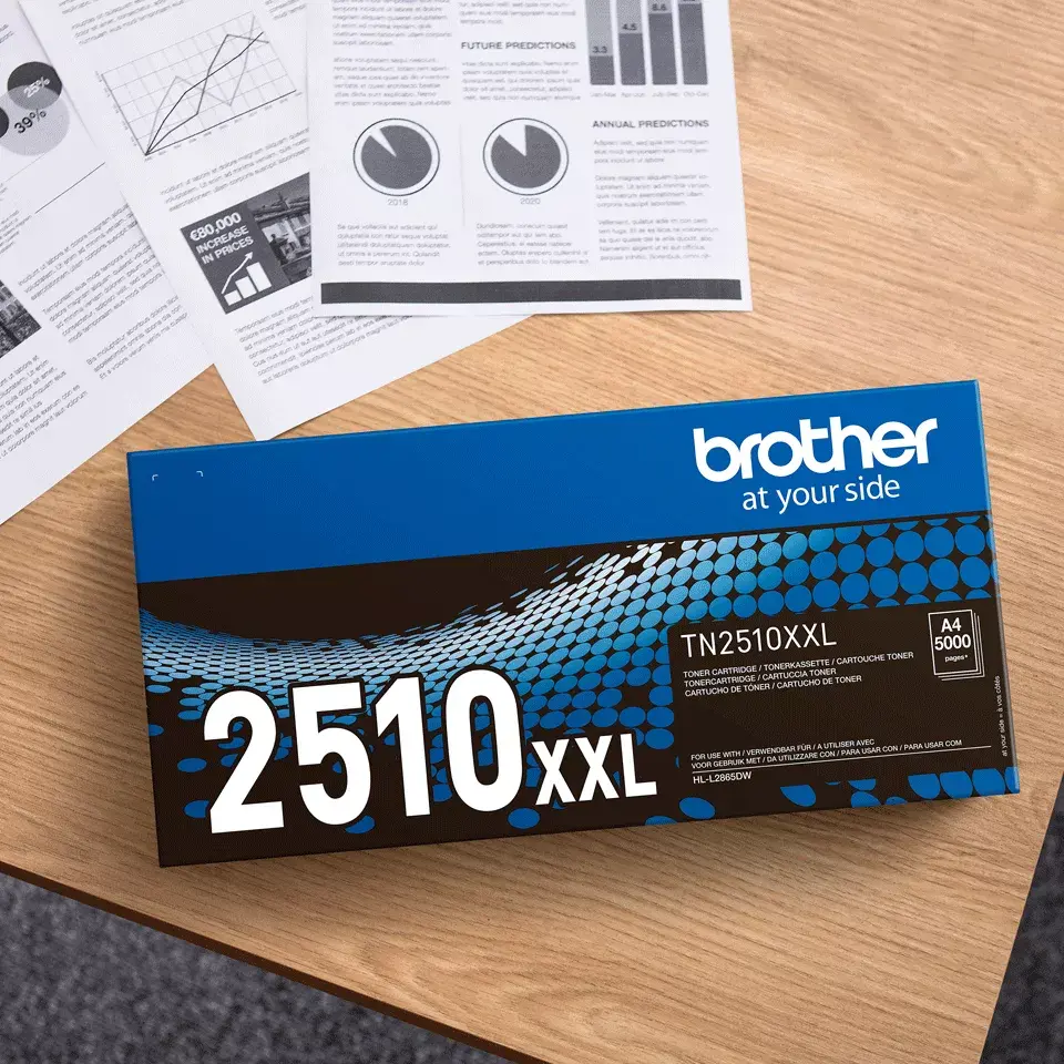 Тонер-картридж Brother TN-2510XL Original чёрный Photo 2