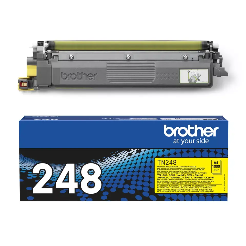 Brother TN-248Y tonera kasete Photo 3