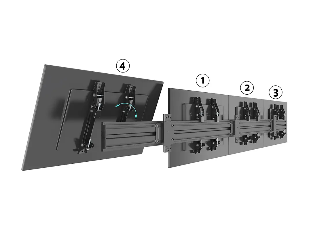 Multibrackets M Wallmount Pro MBW4X1U VESA 300 Wall Mount Photo 11