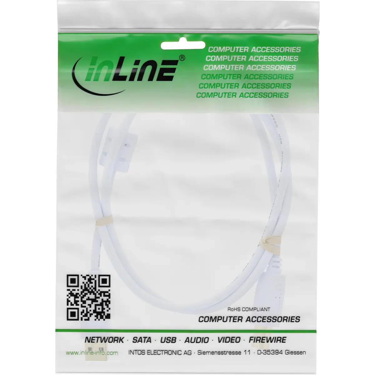 Кабель USB 2.0 InLine Тип A - B Photo 3