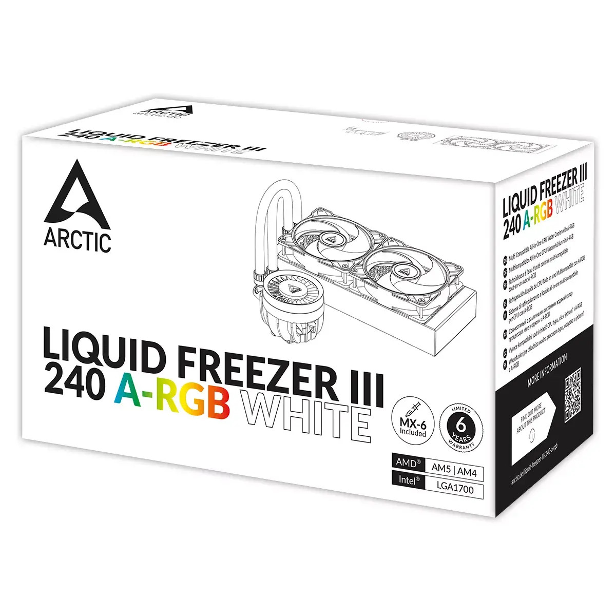 Visi vienā šķidruma dzesētājs Liquid Freezer III 240 A-RGB Photo 16