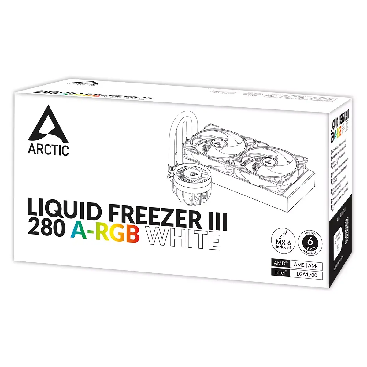 Visi vienā šķidrumu dzesētājs Arctic Liquid Freezer III 280 A-RGB Photo 16