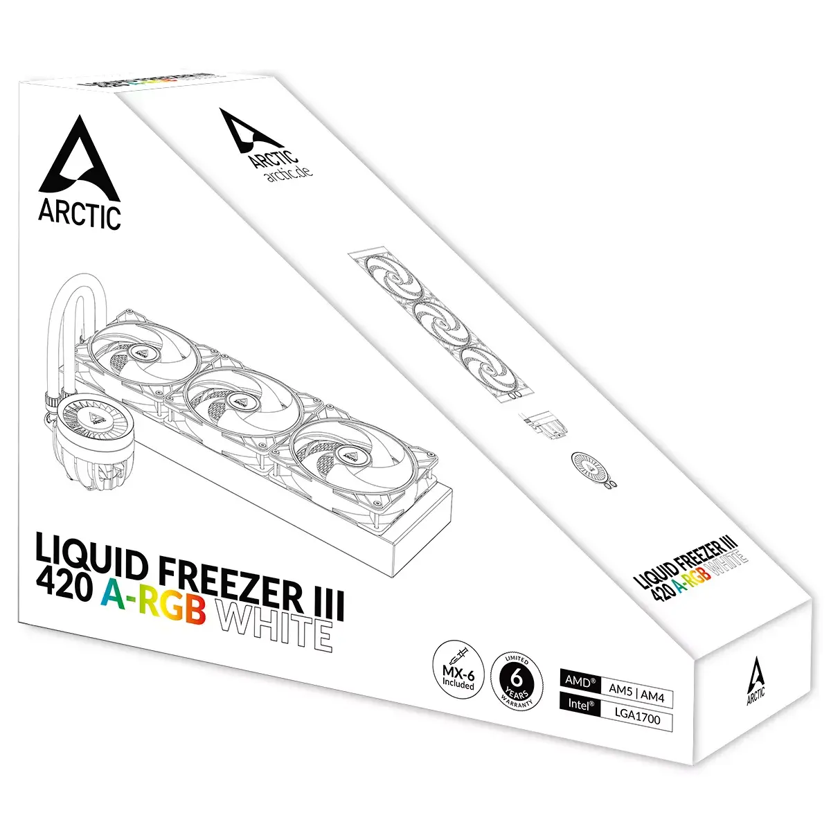 All-in-one liquid cooler Liquid Freezer III 420 A-RGB Photo 16