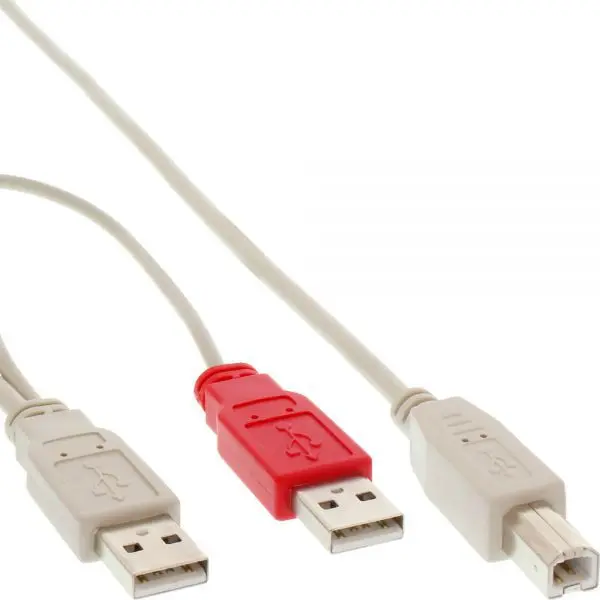 USB 2.0 Y-Cable InLine 34510X Photo 4