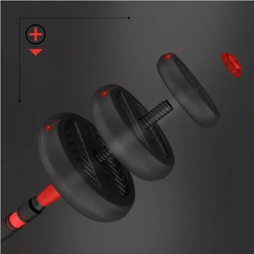 HMS SGN120 6-in-1 weight set — 20 kg Photo 6