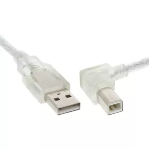 USB 2.0 кабель с угловым разъемом InLine 34517R 0.5м