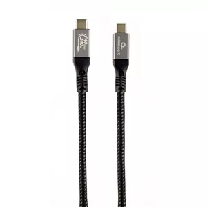 Кабель USB-C — USB-C GEMBIRD CCBP-USB4-CMCM240 1.5 м, USB4 Gen 3x2, 40 Гбит/с, 240 Вт, чёрный