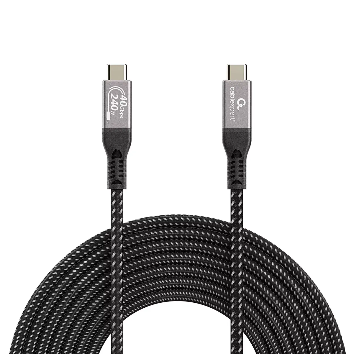 GEMBIRD USB-C—USB-C kabelis CCBP-USB4-CMCM240 1,5 m Photo 2