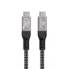 GEMBIRD USB-C—USB-C kabelis CCBP-USB4-CMCM240 1,5 m Photo 4