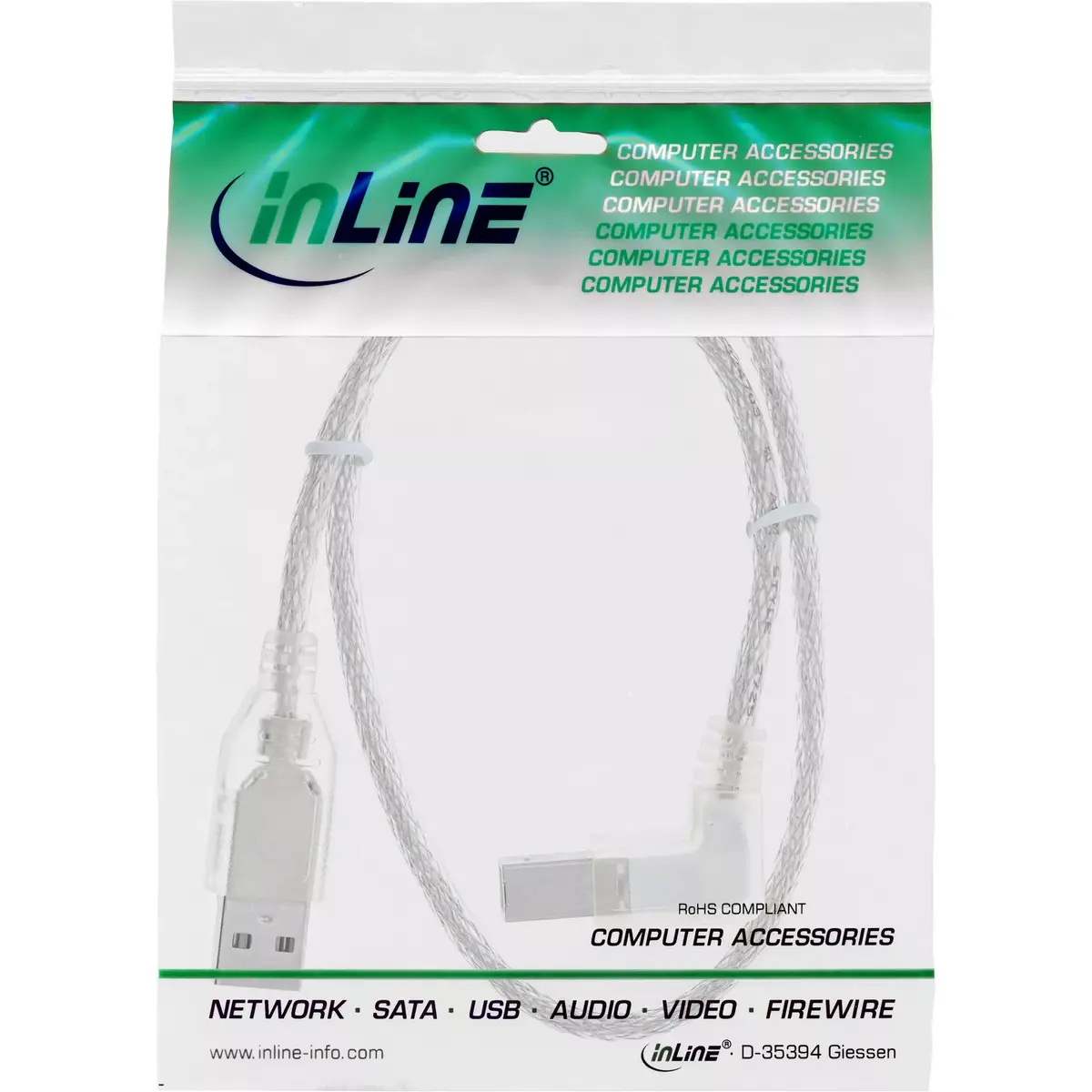USB 2.0 Cable InLine 34520R Photo 2