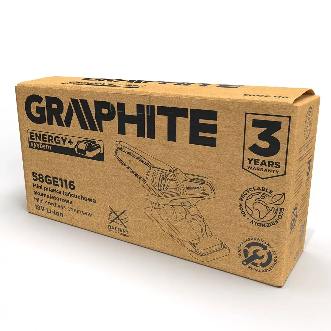 Цепная пила Graphite 58GE116 Photo 2