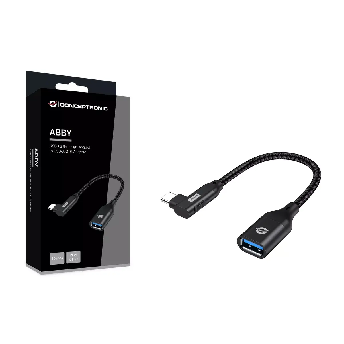 USB OTG Adapter Conceptronic ABBY19B Photo 2