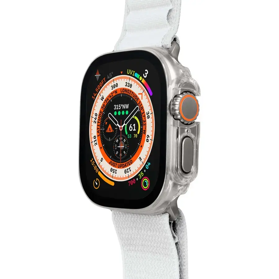 LAUT Shield smartwatch case Transparent Glass PC 44/45mm Photo 5