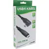 InLine USB4 cable USB-C single angled 240W Photo 3