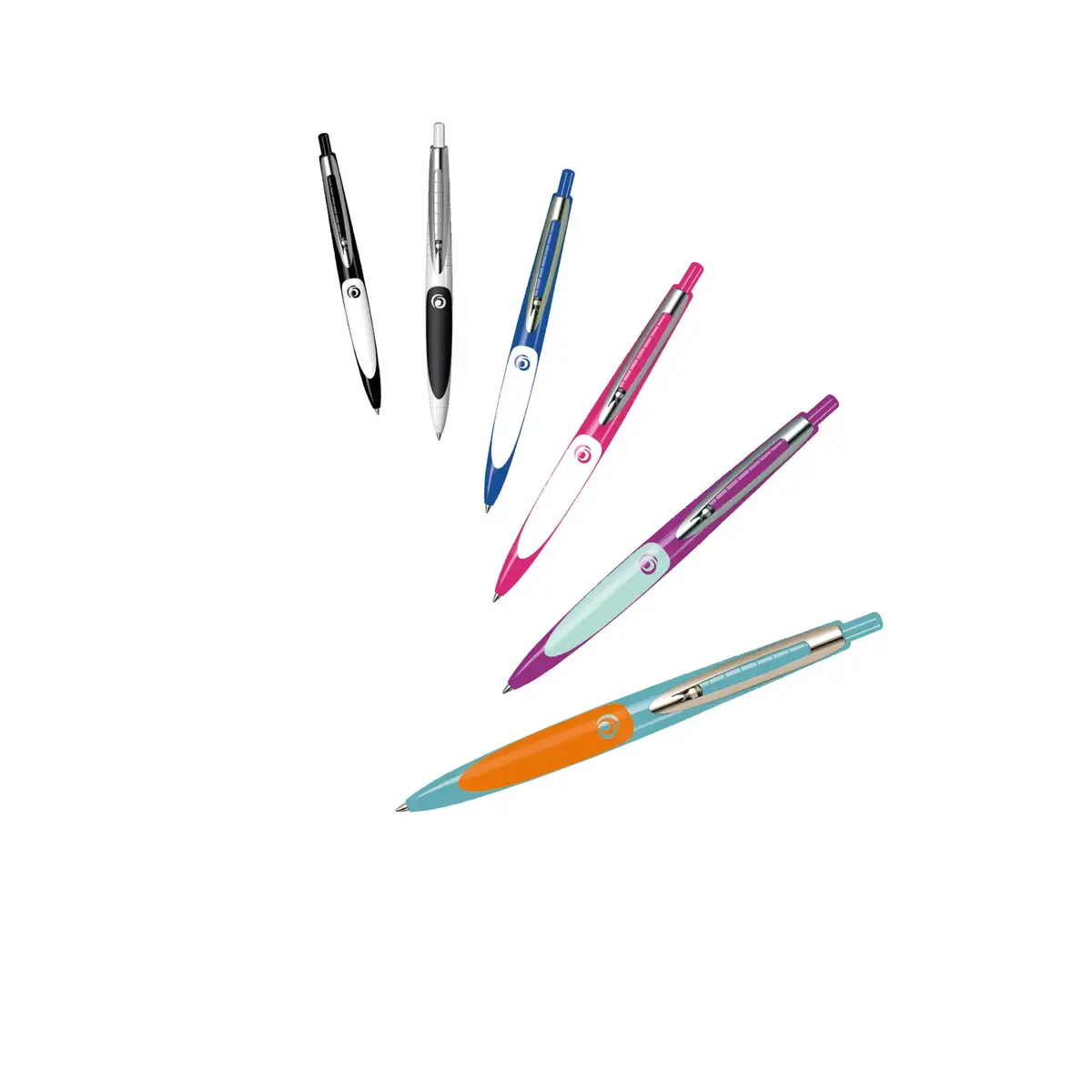 Piekaramā atsperu pildspalva Herlitz my.pen Blue Photo 5