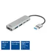 ACT AC6125 USB 3.2 Gen 1 centrmezgls - Pelēks alumīnijs Photo 4