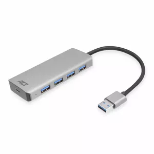 USB Hub ACT AC6121 Type-A 5000 Mbit/s Aluminium