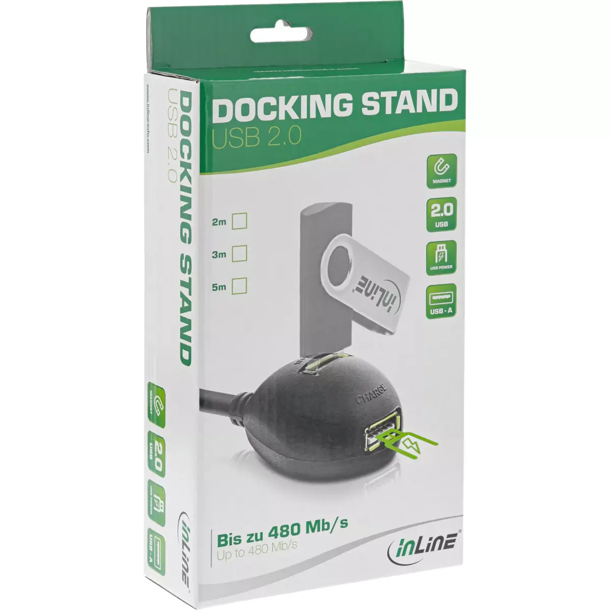 InLine USB 2.0 Cable Type A male/female Photo 2