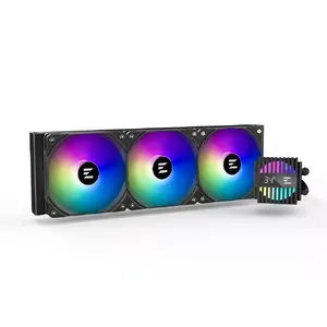 All-in-one liquid cooler ZALMAN ALPHA2 A36 BLACK Hydraulic bearing Black