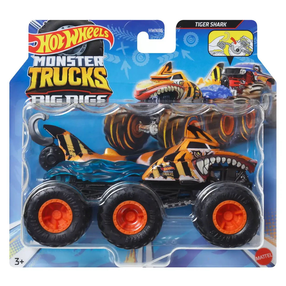 Hot Wheels Monster Trucks Big Rigs — monster truck set Photo 4