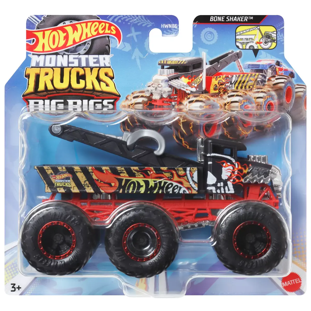 Hot Wheels Monster Trucks Big Rigs — monster truck set Photo 6