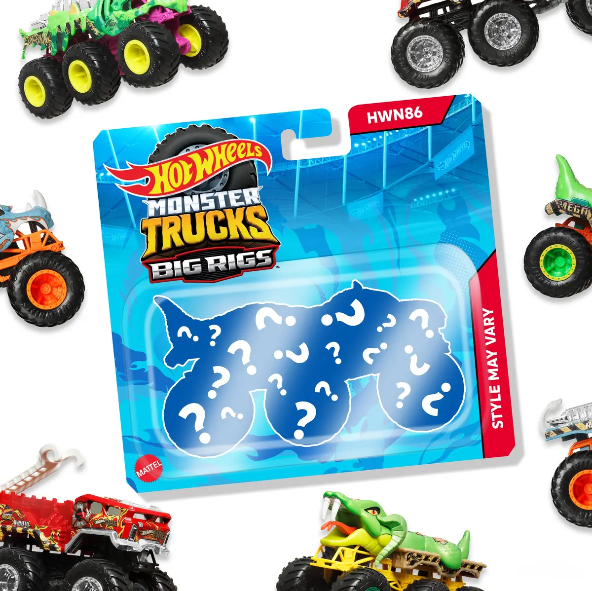 Hot Wheels Monster Trucks Big Rigs
