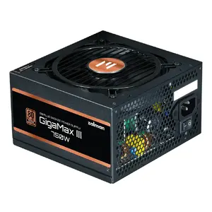 Блок питания ZALMAN GigaMax III ZM750-GV3 750 Вт ATX полумодульный 80 PLUS Bronze черный