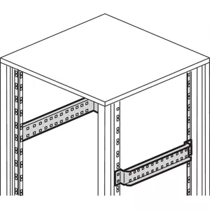 Rack depth member 19" SCHROFF 800D — 2 pcs, model 22117377