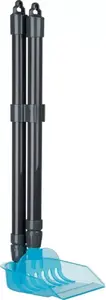 Litter Scoop Trixie TRIXIE 23650 — plastic scoop for dog and cat waste, black/blue