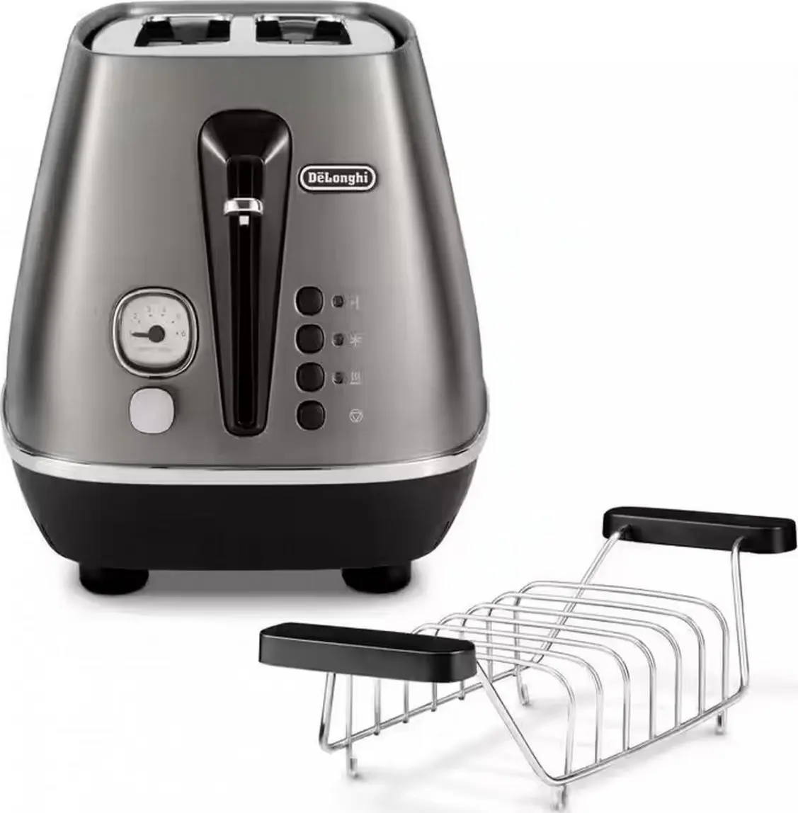 Toaster DeLonghi Distinta Titanium 0230120141 Photo 2