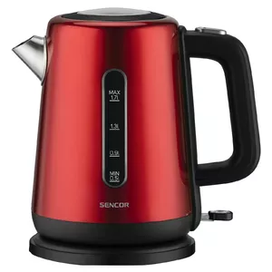 Electric kettle SENCOR SWK1751RD 1.7 L 2200 W stainless steel, removable filter, 360° base