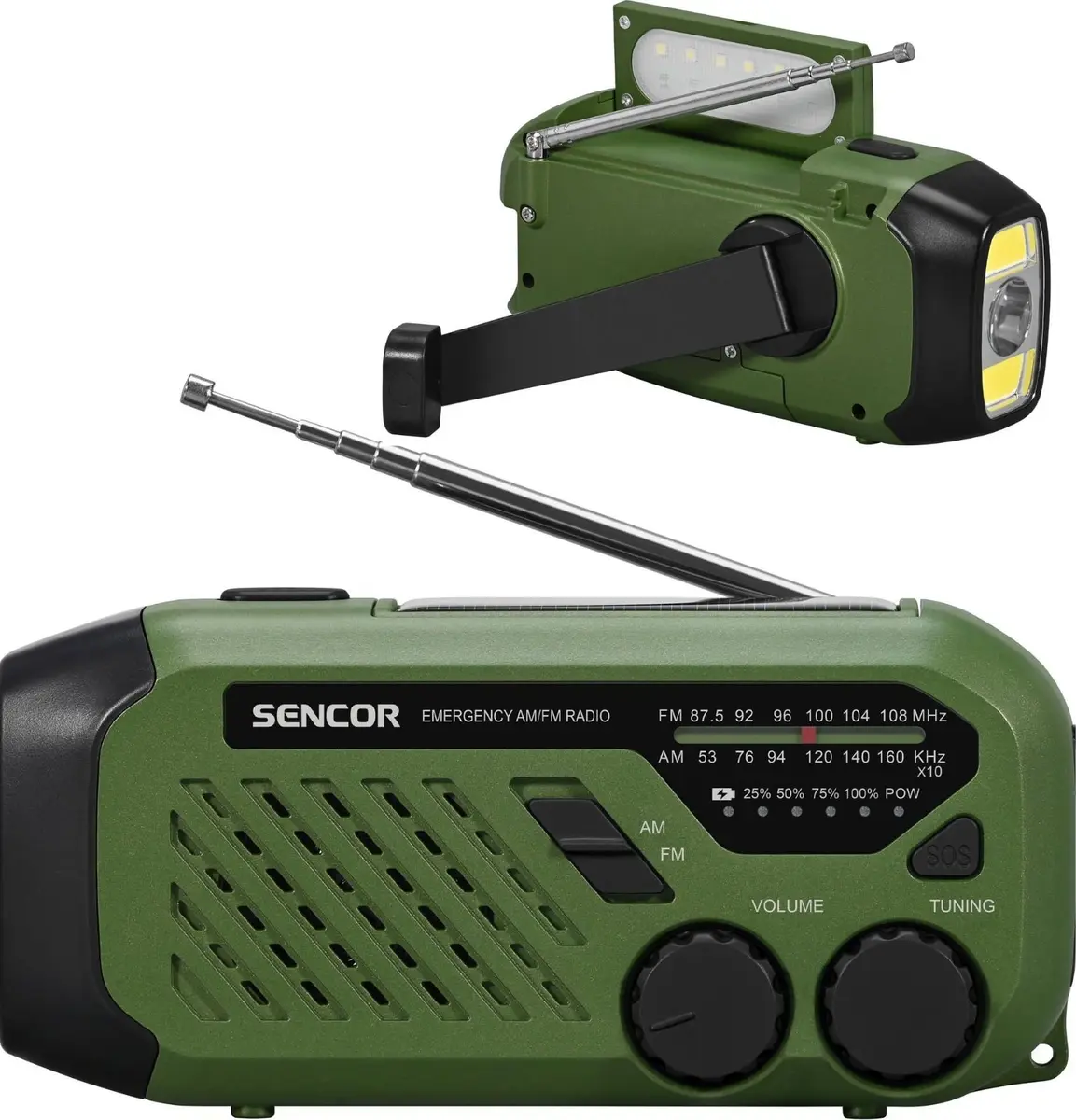 Pārnēsājams FM/AM radio SENCOR SRD1000SCLGR Photo 8