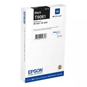 Картридж Epson C13T90814N черный, оригинальный повышенной емкости (XL)